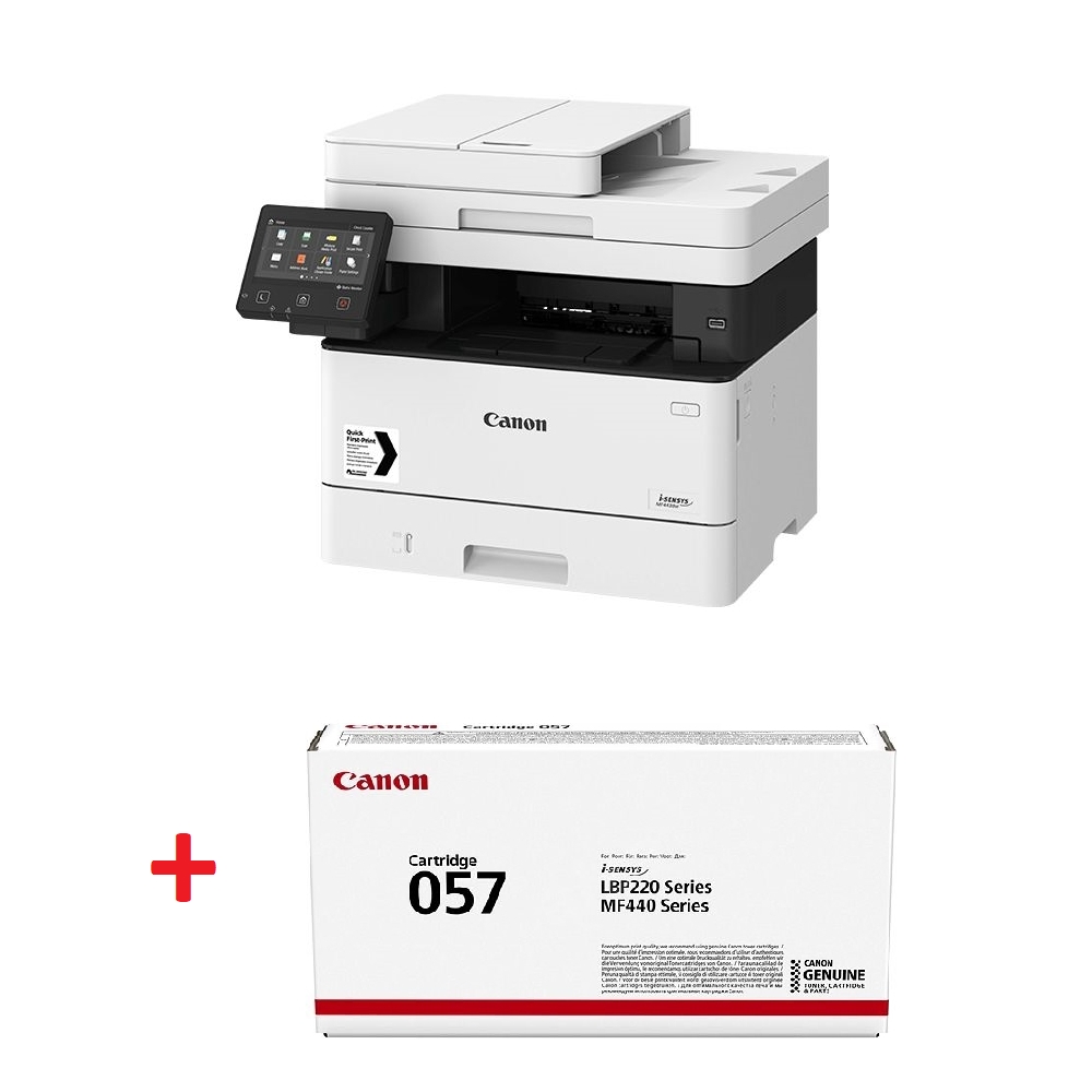 Canon i-SENSYS MF445dw Printer/Scanner/Copier/Fax + Canon CRG-057