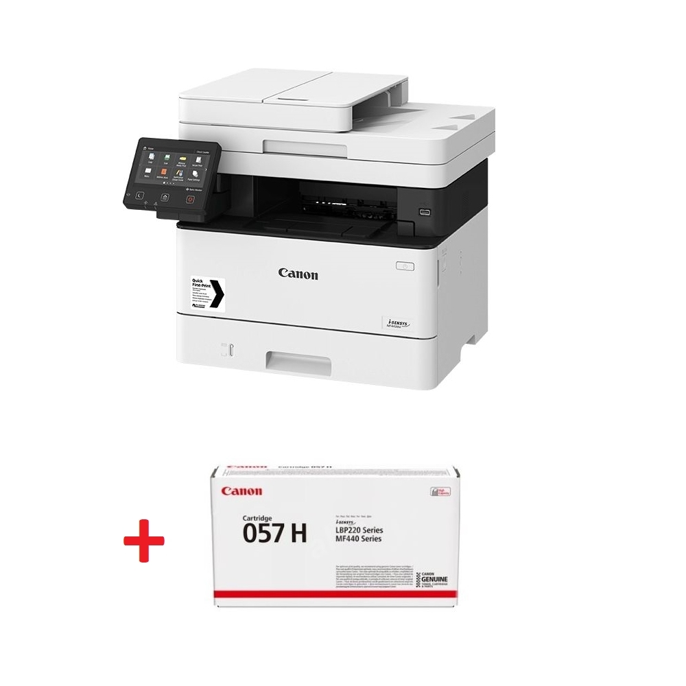 Canon i-SENSYS MF449x Printer/Scanner/Copier/Fax + Canon CRG-057H