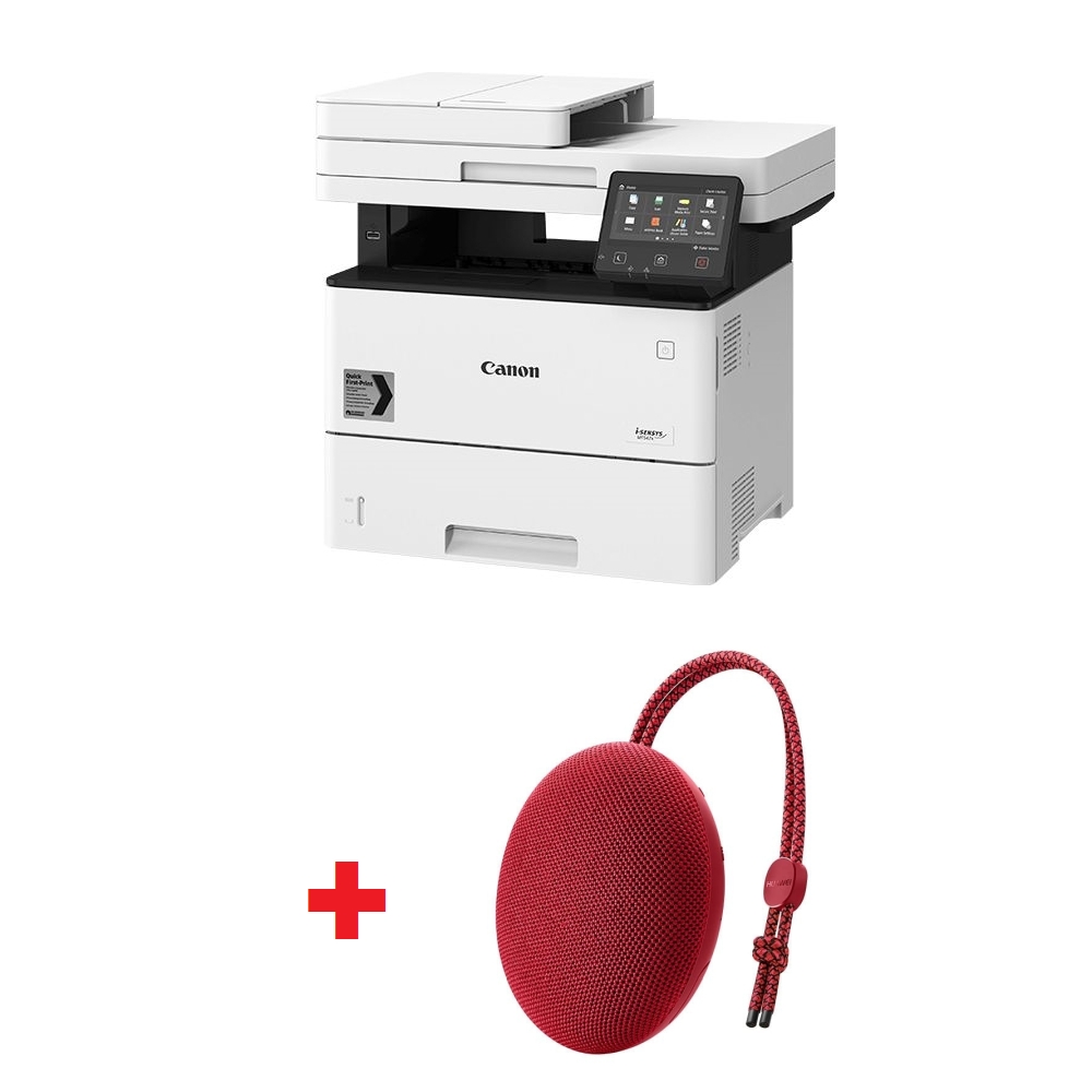 Canon I-SENSYS MF542x Printer/Scanner/Copier + Huawei Sound Stone portable bluetooth speaker CM51 Red