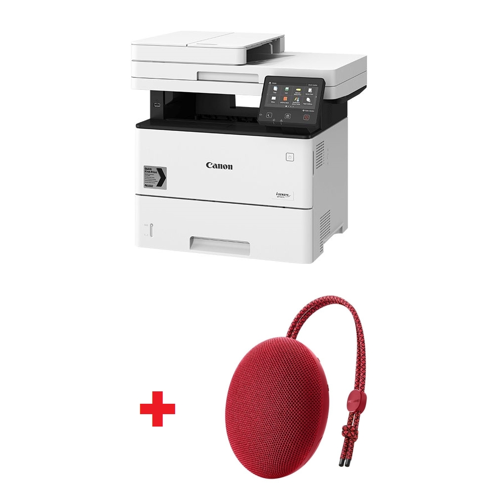 Canon I-SENSYS MF543x Printer/Scanner/Copier/Fax + Huawei Sound Stone portable bluetooth speaker CM51 Red
