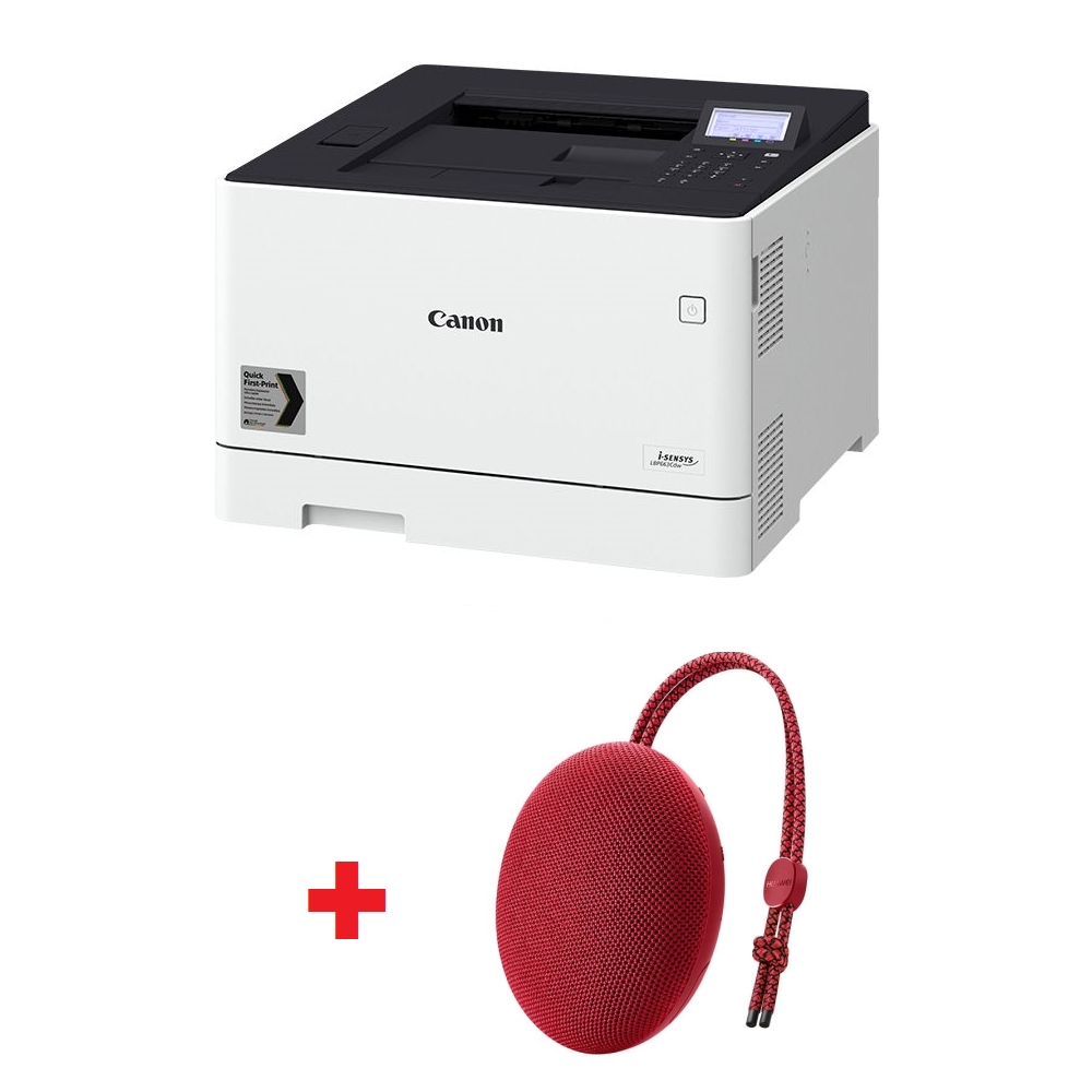 Canon i-SENSYS LBP663Cdw + Huawei Sound Stone portable bluetooth speaker CM51 Red