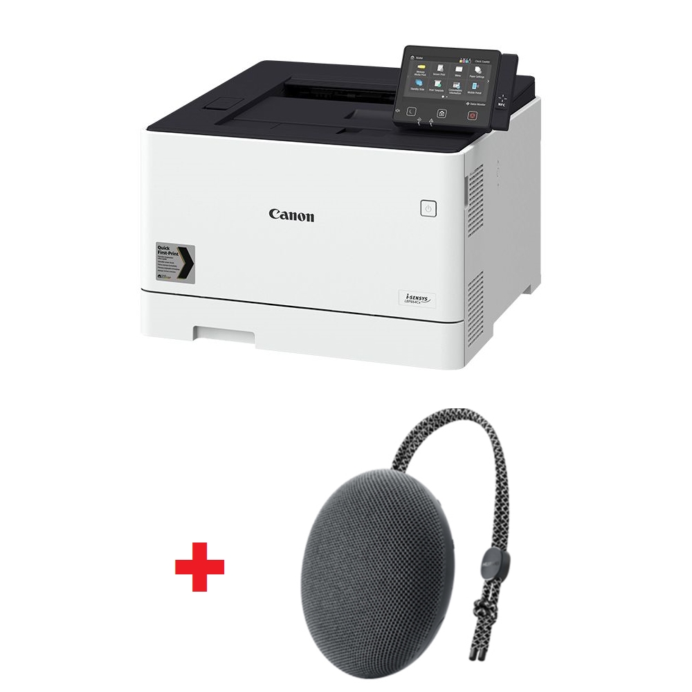 Canon i-SENSYS LBP664Cx + Huawei Sound Stone portable bluetooth speaker CM51