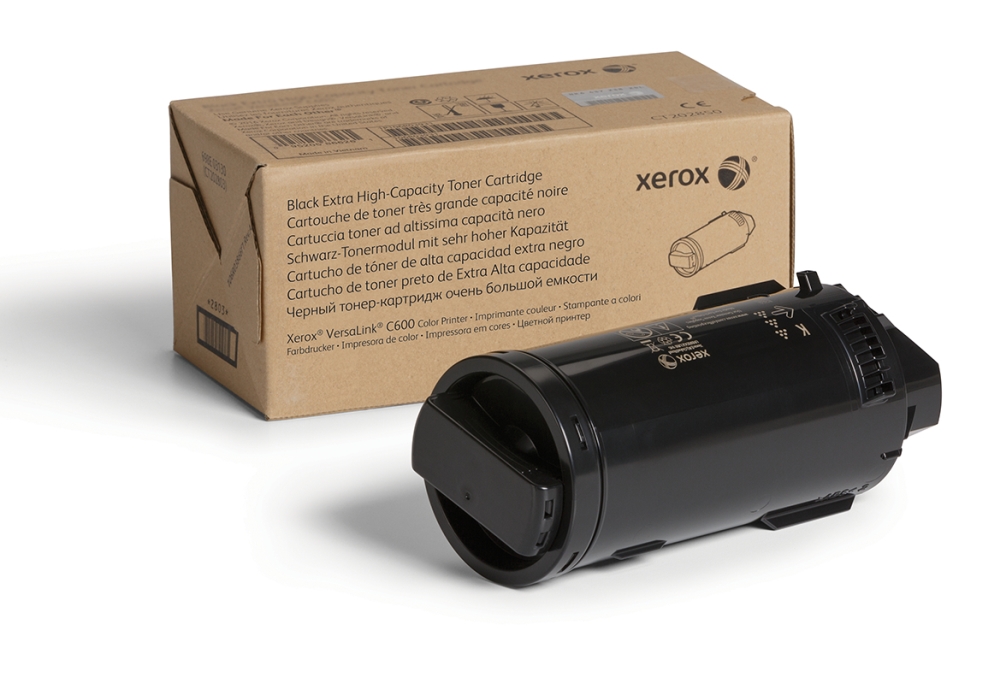 Xerox Black Extra High Capacity Toner Cartrige, VersaLink C600 (16 800 pages)