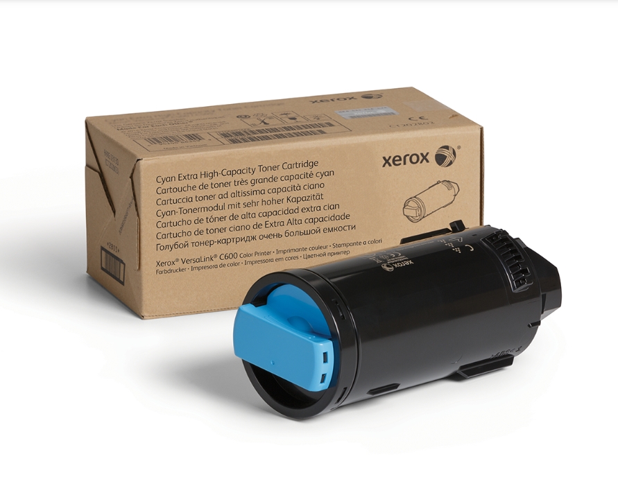 Xerox Cyan Extra High Capacity Toner Cartrige, VersaLink C600 (16 800 pages)