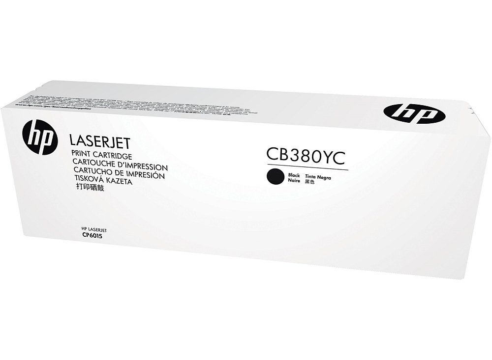 HP CB380YC Black Optimized Contract Original LaserJet Toner Cartridge