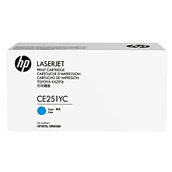 HP Contractual Cyan Optimized Original LaserJet Toner Cartridge (CE251YC)