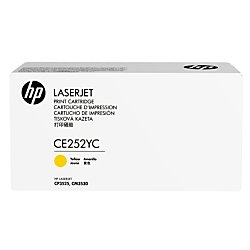 HP Contractual Yellow Optimized Original LaserJet Toner Cartridge (CE252YC)