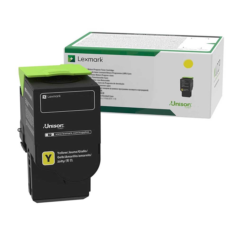 Lexmark 78C2XY0 Yellow Extra High Yield Return Programme Toner Cartridge