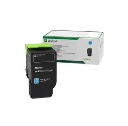 Lexmark 78C2XC0 Cyan Extra High Yield Return Programme Toner Cartridge