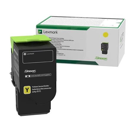 Lexmark 78C20Y0 Yellow Return Programme Toner Cartridge