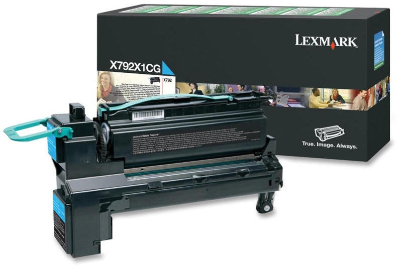 Lexmark X792 Cyan Extra High Yield Return Programme Print Cartridge (20K)
