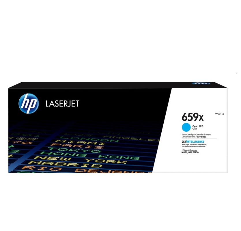 HP 659X High Yield Cyan Original LaserJet Toner Cartridge