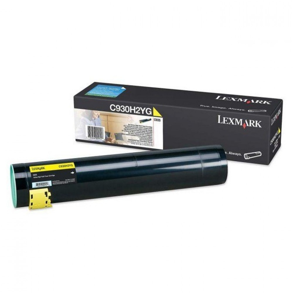 Lexmark C935 Yellow High Yield Toner Cartridge (24K)