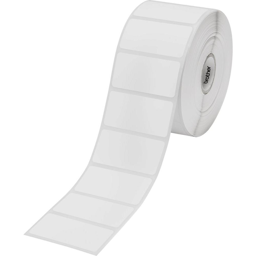 Brother BDE-1J026051-102 White Paper Label Roll, 1900 labels per roll, 51x26 mm (Order Multiples of 16)