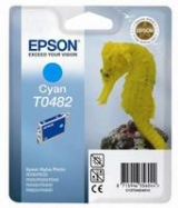 Epson T0482 Cyan Cartridge - Retail Pack (untagged)