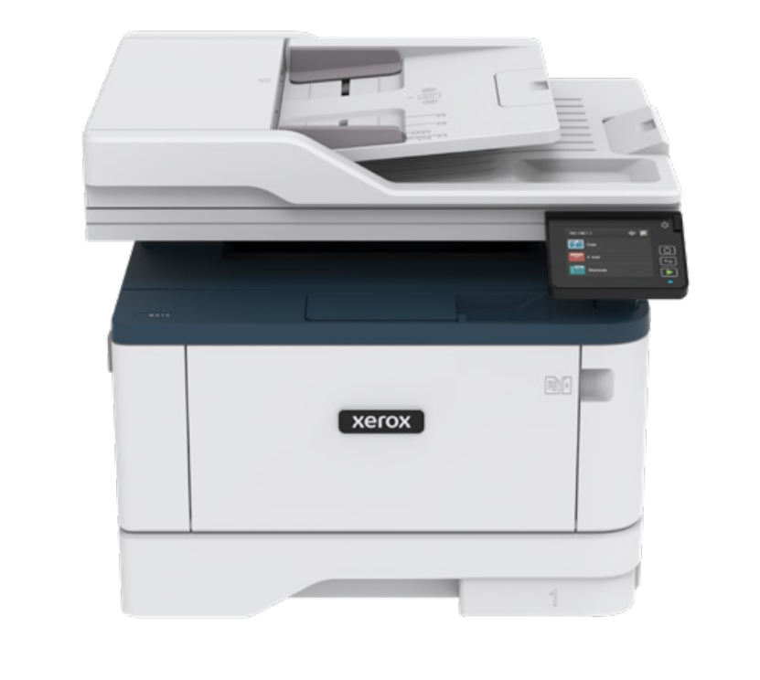 Xerox B315 A4 mono MFP 40ppm. Print, Copy, Scan, Fax. Duplex, network, wifi, USB, 250 sheet paper tray