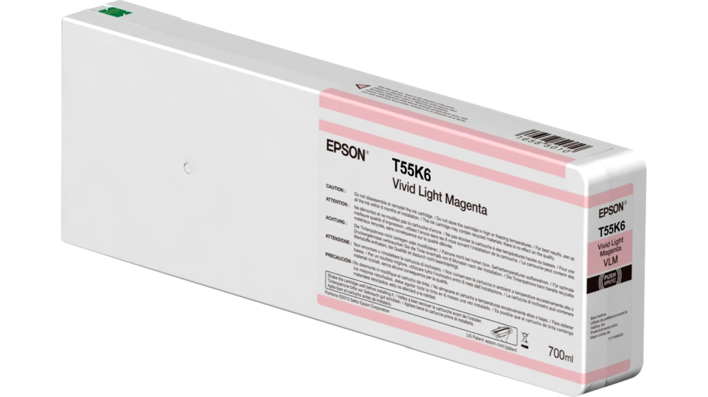 Epson Singlepack Vivid Light Magenta T55K600 UltraChrome HDX/HD 700ml