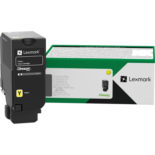 Lexmark 71C2XY0 CS/X73x Yellow Return Programme 12.5K Toner Cartridge