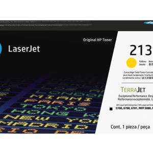 HP 213Y Yellow Original LaserJet Toner Cartridge