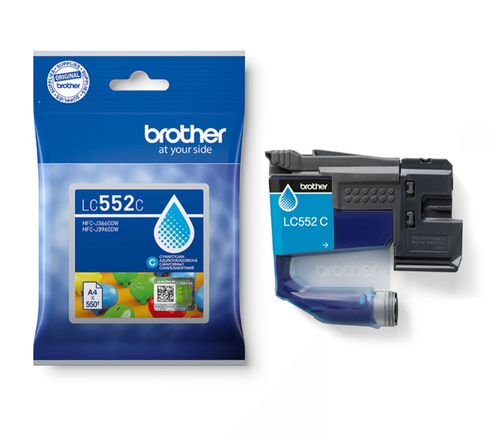 Brother LC-552 Cyan Ink Cartridge