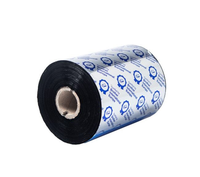 Brother Premium Wax/Resin black 110mm x 600m (PK OF 6) - Image 3