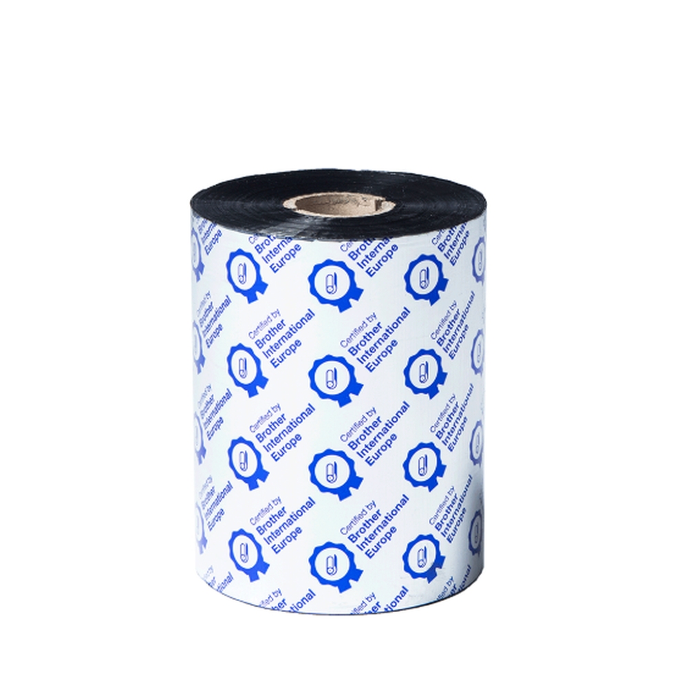 Brother Premium Wax/Resin black 110mm x 600m (PK OF 6)