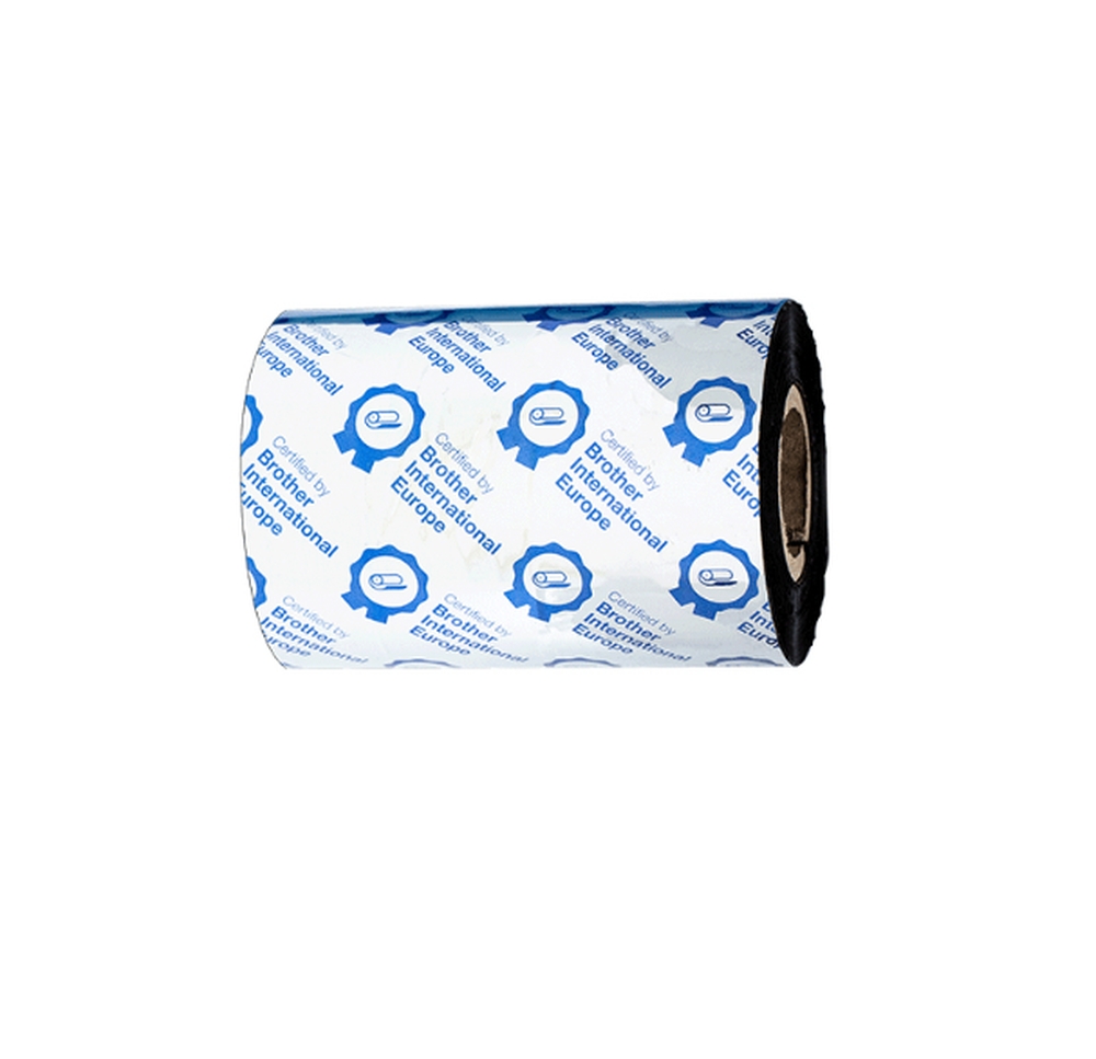 Brother Standard resin black 80mmx300m ribbon (PK OF 12)