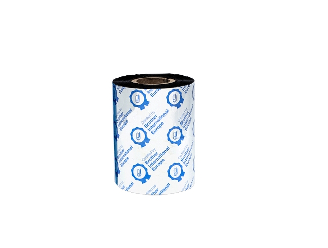 Brother standard wax black 80mmx300m ribbon (PK OF 12) - Image 2