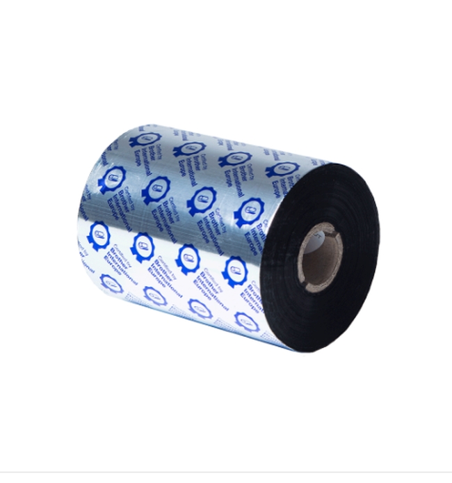 Brother Standard Wax/Resin black 110mm x 600m (PK OF 6) - Image 3