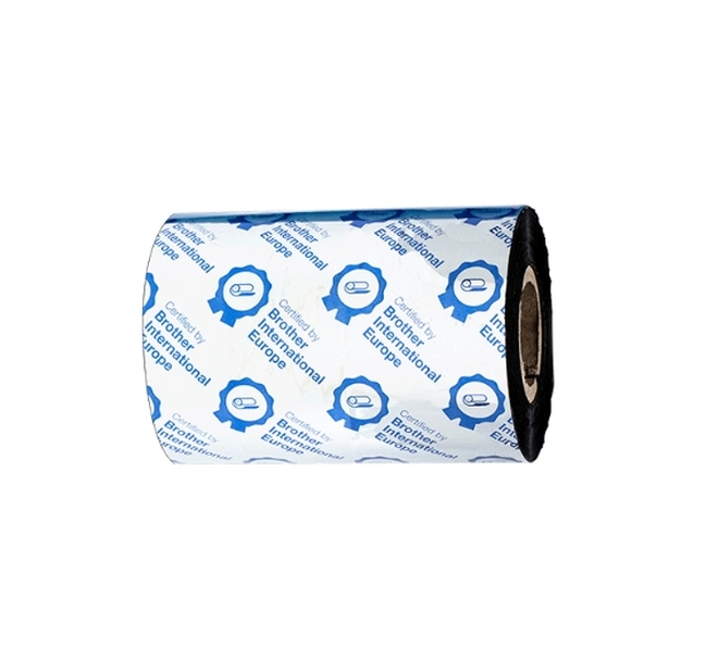 Brother Standard wax/resin black 80mmx300m ribbon (PK OF 12) - Image 3