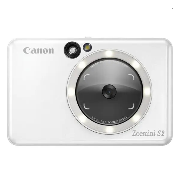 Canon instant camera printer Zoemini S2 ZV223, Pearl White