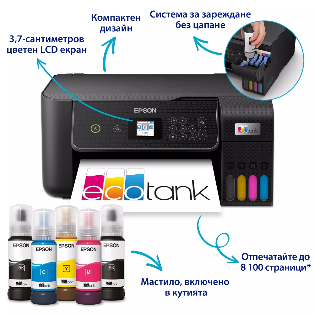Epson EcoTank L3280 WiFi MFP - Image 2