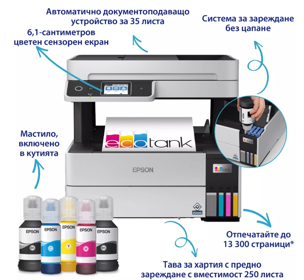 Epson EcoTank L6499 WIFI MFP - Image 2