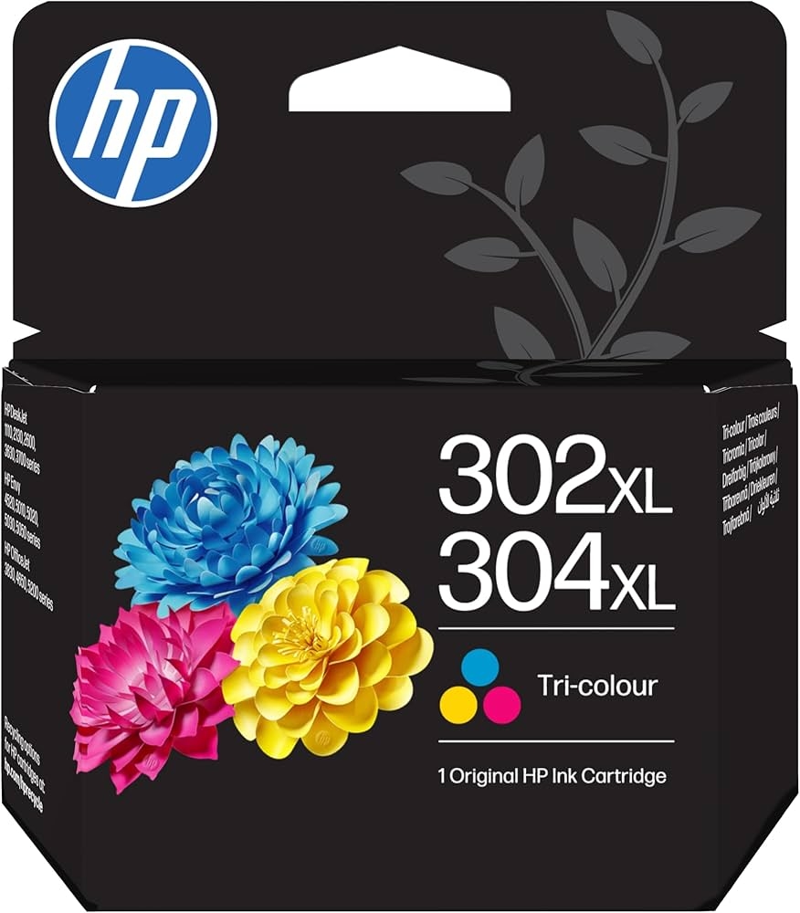 HP 302XL/304XL Tri-clr Original Ink Cartridge