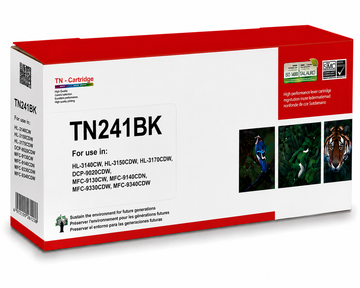 Съвместима тонер касета TN-241BK