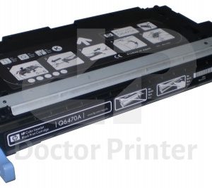 Рециклирана (оригинална) тонер касета за HP Color LaserJet 3600 - Q6470A - 502A