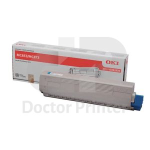 Рециклирана (оригинална) тонер касета за OKI MC853 - 45862839